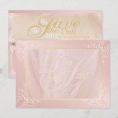 De foto bewaart de Datum Save The Date (Voorkant / Achterkant)