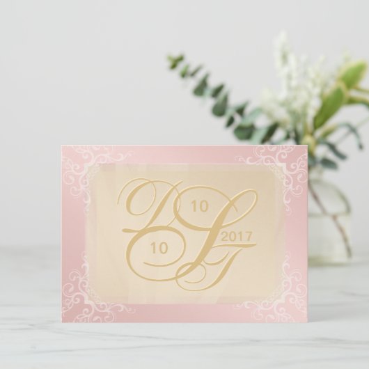 De foto bewaart de Datum Save The Date (Staand voorkant)