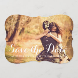 De foto bewaart de Datum Save The Date