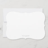 De foto bewaart de Datum Save The Date (Achterkant)