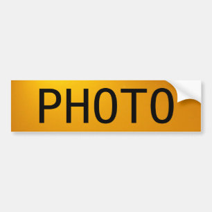 De foto bumpersticker