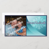 De Foto Card005 van Kerstmis Feestdagenkaart (Voorkant / Achterkant)