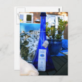 De Foto Colette Guggenheim van Santorini OYZO Briefkaart (Voorkant / Achterkant)