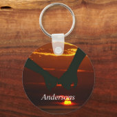 De Foto en de creëer van de Tekst van de douane uw Sleutelhanger (Voorkant)