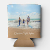 De Foto en de Koelbox van de Tekst van de douane U Blikjeskoeler (Achterkant)