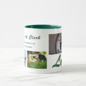 De foto en de tekstmok van de douane, de Persoonli Mok (Midden)