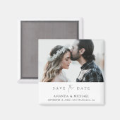 De Foto Magnet van de douane sparen de Uitnodiging (Voorkant / Achterkant)