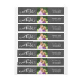 De Foto Rustige Script Chalkboard slaat de datum o (Vel)