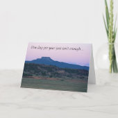 De foto Vaderdag van het Landschap van de Kaart (Voorkant)