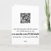 De Foto van Coonhound van Bluetick Kaart (Achterkant)