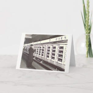 De Foto van de Automaat NYC door Berenice Abbott Kaart