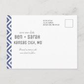 De Foto van de Band van het Schrapboek sparen het  Briefkaart (Achterkant)