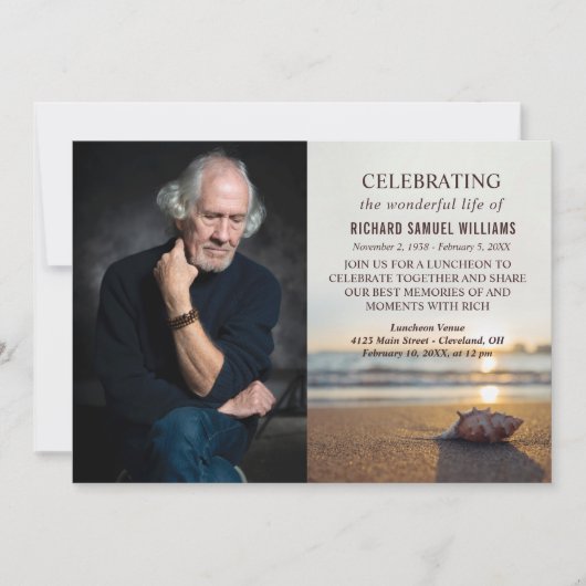 De foto van de Beach Kaart (Voorkant)