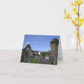 De Foto van de Begraafplaats van Ierland Kaart (Gele Bloem)