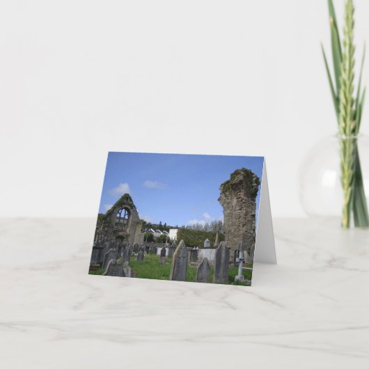 De Foto van de Begraafplaats van Ierland Kaart (Voorkant)