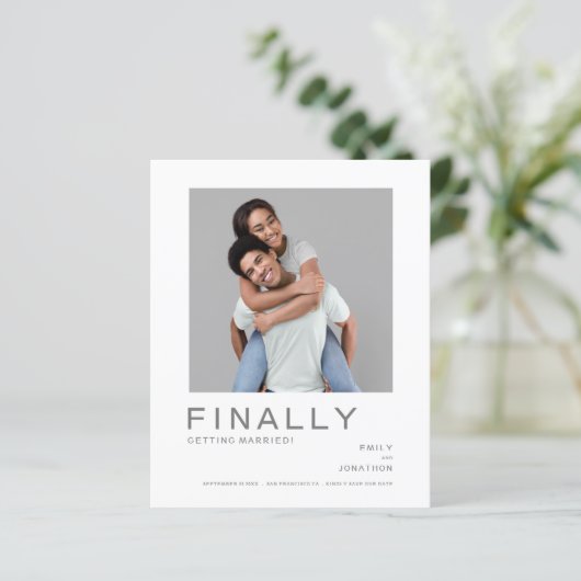 De Foto van de begroting Eenvoudige QR Code grijs  (Staand voorkant)