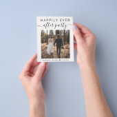 De Foto van de begroting gelukkig ooit na de Uitno Flyer (Hand)