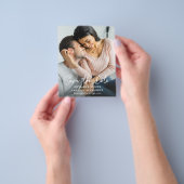 De Foto van de begroting - Handschrift 2 Verticaal Flyer (Hand)