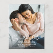 De Foto van de begroting - Handschrift 2 Verticaal Flyer (Voorkant)