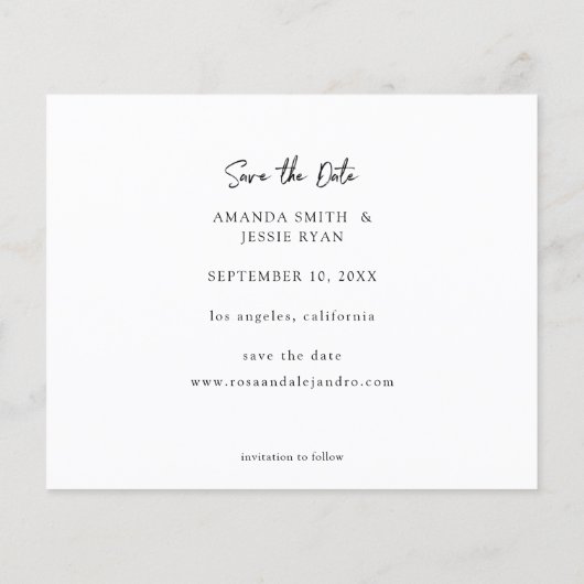 De Foto van de begroting - het Handschrijven H spa Flyer (Achterkant)