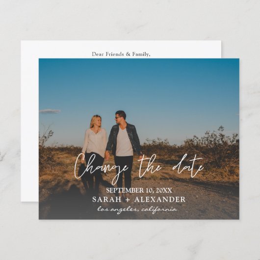 De Foto van de begroting - Horizontale Verandering (Voorkant / Achterkant)