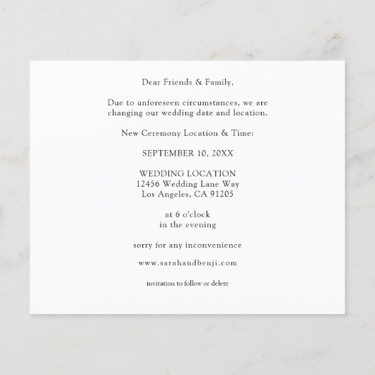 De Foto van de begroting - Horizontale Verandering (Achterkant)