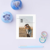 De Foto van de begroting sparen de Datum Flyer (Enkel)