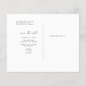 De Foto van de begroting sparen de Datum Flyer (Achterkant)