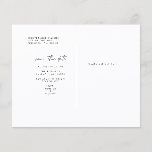 De Foto van de begroting sparen de Datum Flyer (Achterkant)