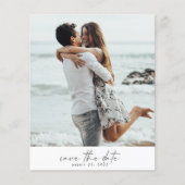 De Foto van de begroting sparen de Datum Flyer (Voorkant)