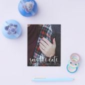 De Foto van de begroting sparen de Datum Flyer (Enkel)