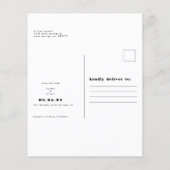 De Foto van de begroting sparen de Datum Flyer (Achterkant)