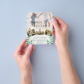 De Foto van de begroting sparen de Datum Greenery  Flyer (Hand)