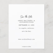 De Foto van de begroting - Vert van het Handschrij Flyer (Achterkant)