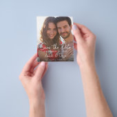 De Foto van de begroting - Verticaal sparen Datum Flyer (Hand)