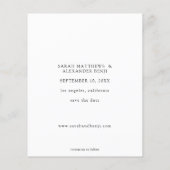 De Foto van de begroting - Verticaal sparen de Dat (Achterkant)