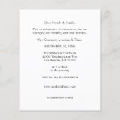 De Foto van de begroting Verticale Verandering de Flyer (Achterkant)