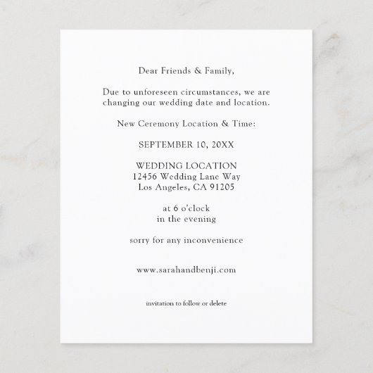 De Foto van de begroting Verticale Verandering de  Flyer (Achterkant)