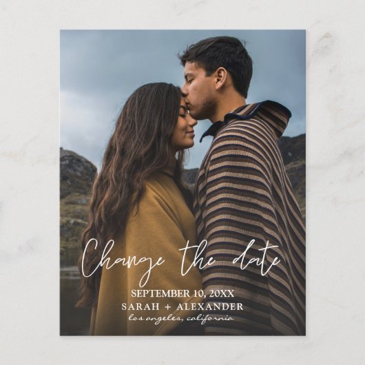 De Foto van de begroting Verticale Verandering de Flyer (Voorkant)