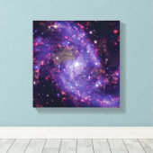 De foto van de buitenruimte van het Vuurwerk Canvas Afdruk (Insitu (Houten vloer))