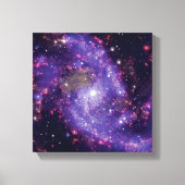 De foto van de buitenruimte van het Vuurwerk Canvas Afdruk (Voorkant)