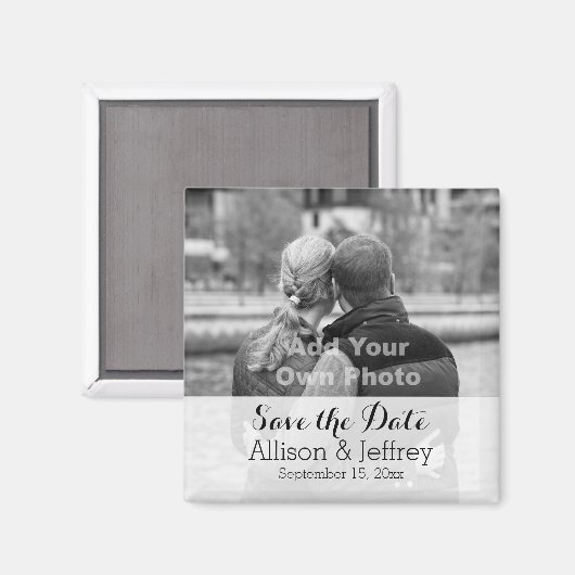 De Foto van de douane bewaart de Dadrukkerige Magn Magneet (Voorkant / Achterkant)