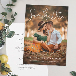 De Foto van de douane bewaart de DatumBieden nodig Save The Date