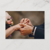 De Foto van de douane bewaart de Uitnodiging van d Informatiekaartje (Achterkant)