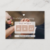 De Foto van de douane bewaart de Uitnodiging van d Informatiekaartje (Voorkant)