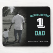 De Foto van de douane de Dag van de Eerste Vader v Muismat (Voorkant)