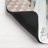 De foto van de douane herinnert dit Moment Passen  Muismat (Hoek)