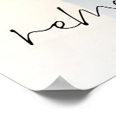 De foto van de douane herinnert dit ogenblik Nieuw Poster (Hoek)