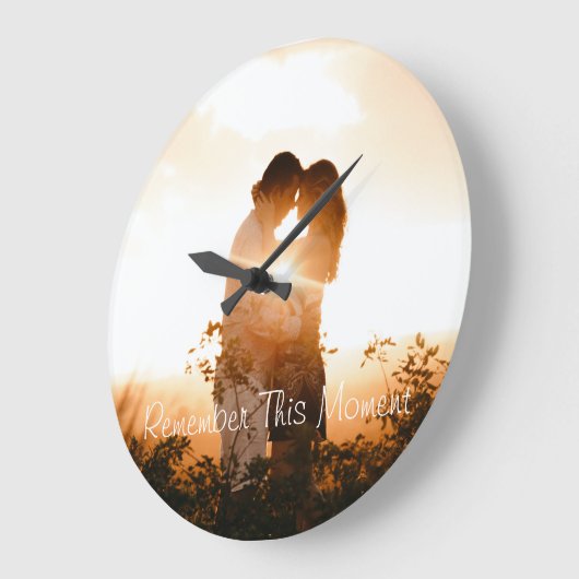 De foto van de douane herinnert zich dit ogenblik  grote klok (Hoek)