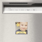 De Foto van de douane Magnet met Naam en Leeftijd (Insitu (Vaatwasser))